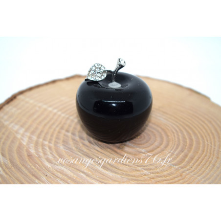 Pomme 45mm Obsidienne noire A