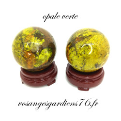 Sphre Opale Verte AA 50  60mm