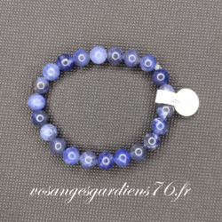 Bracelet Sodalite bleue 8mm