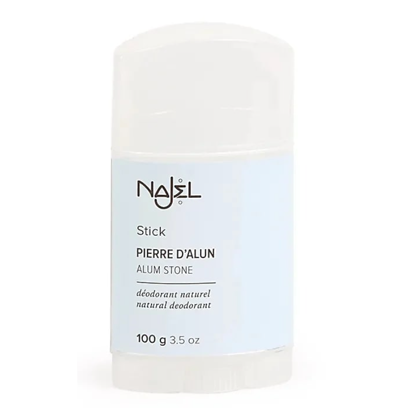 Najel pierre d'alun stick déodorant Naturel 100 g Najel pierre d'alun stick déodorant Naturel 100 g