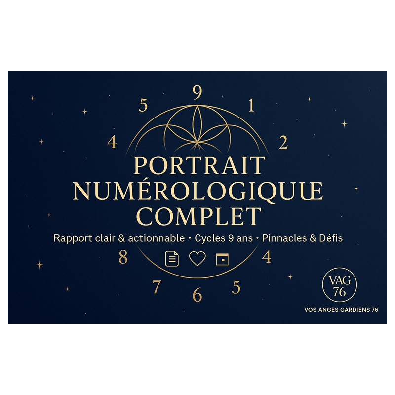 Portrait numérologique complet Portrait numérologique complet