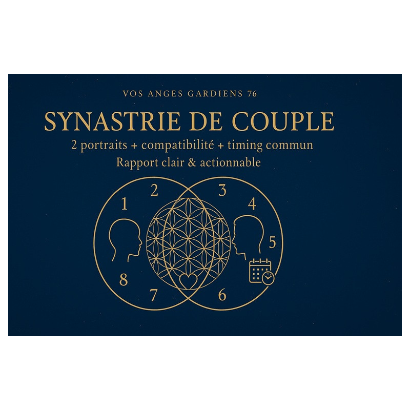 Synastrie numérologique de couple Synastrie numérologique de couple
